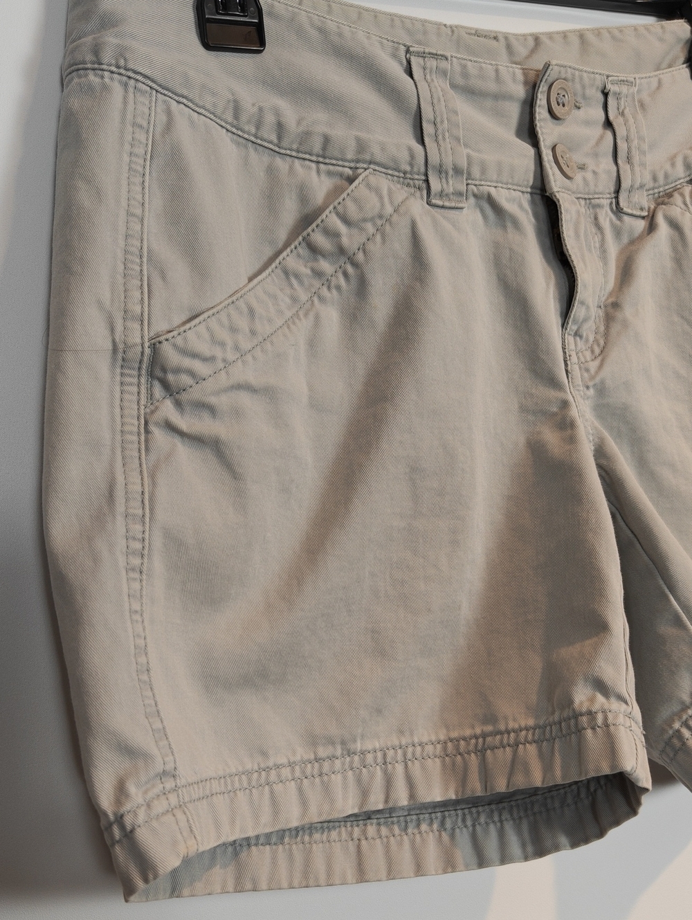 The North Face Shorts Cotton Beige Chino Khaki Hiker Outdoors Size 8 - Picture 4 of 16